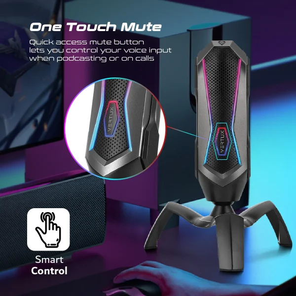 Vertux Sci-Fi Cardioid Gaming Mic