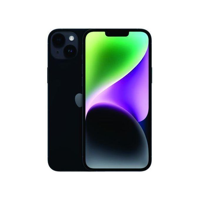 Apple iPhone 14 Plus – 6.1″ Super Retina XDR Display – 128GB Storage – 6GB RAM – Midnight Color – Dual 12MP Cameras – 5G Connectivity – Includes FREE Accessories