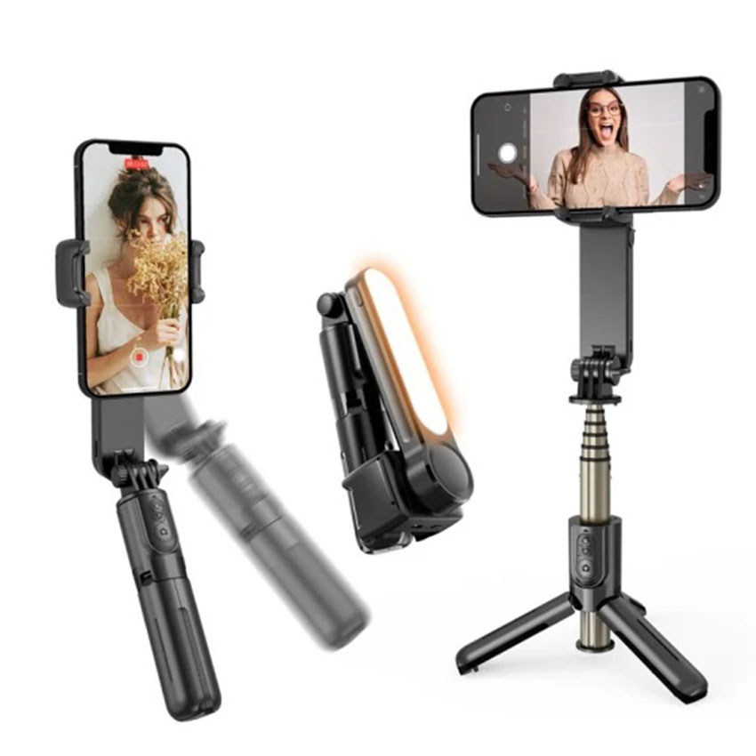 L09 Selfie Stick Tripod with Gimbal Stabilizer