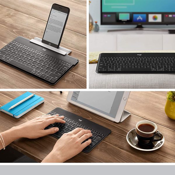Logitech Keys To Go Ultra-Slim Keyboard with Additional iPhone Stand