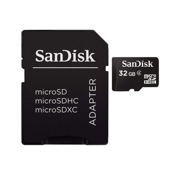 SanDisk 32 GB Micro SD Card B35A with Adapter