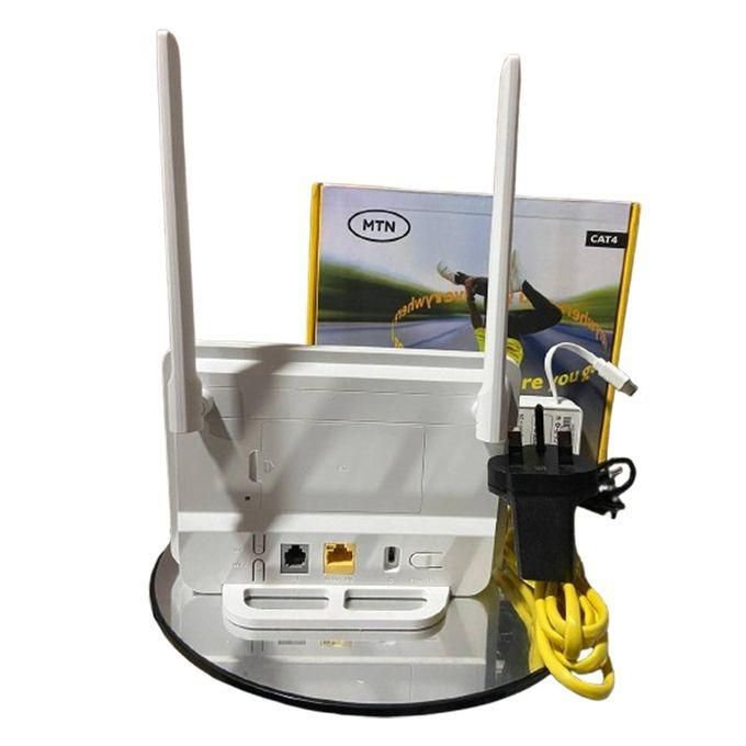 MTN CAT 4 Turbonet Universal Router with Backup Battery – White