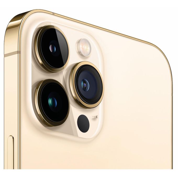 Apple iPhone 13 Pro – 128GB Storage, 6GB RAM, Gold, 6.7″, 12MP Dual Rear Cameras + FREE Accessories