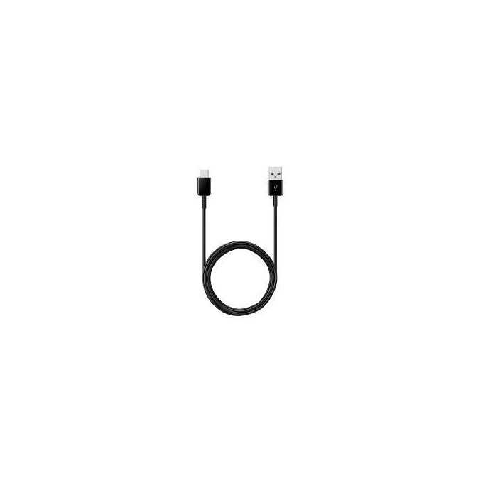 Type-C Cable with 3-Pin Fast Charger Adapter – Black / White