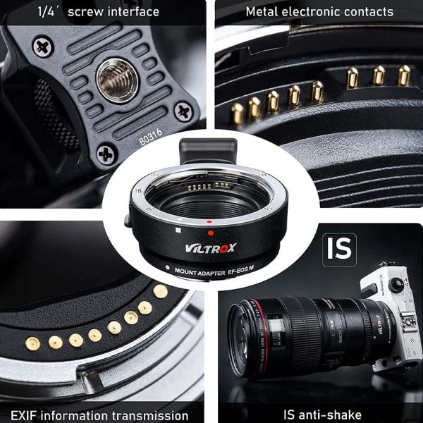 VILTROX EF to EOS M Lens Adapter