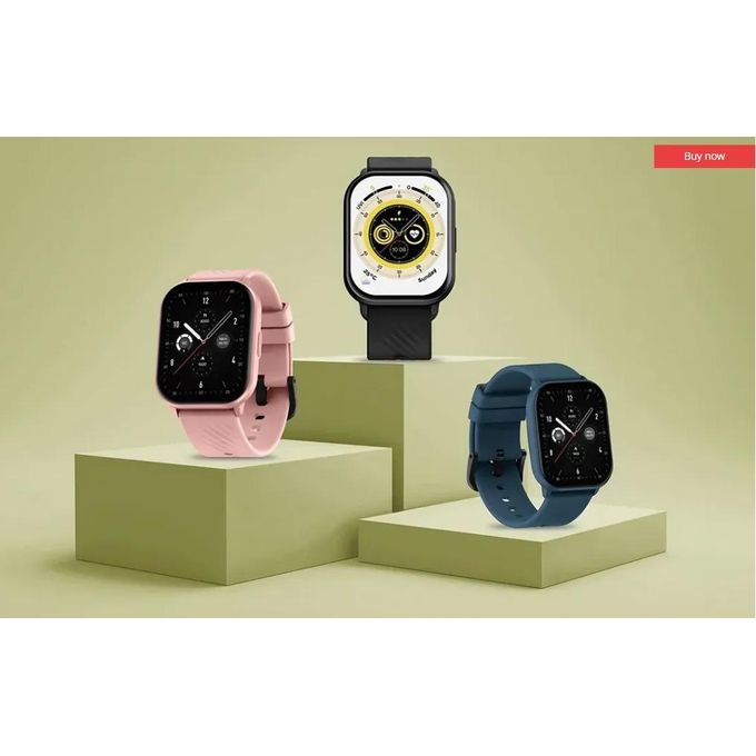 Zeblaze GTS 3 Waterproof Smart Watch in Jet Black
