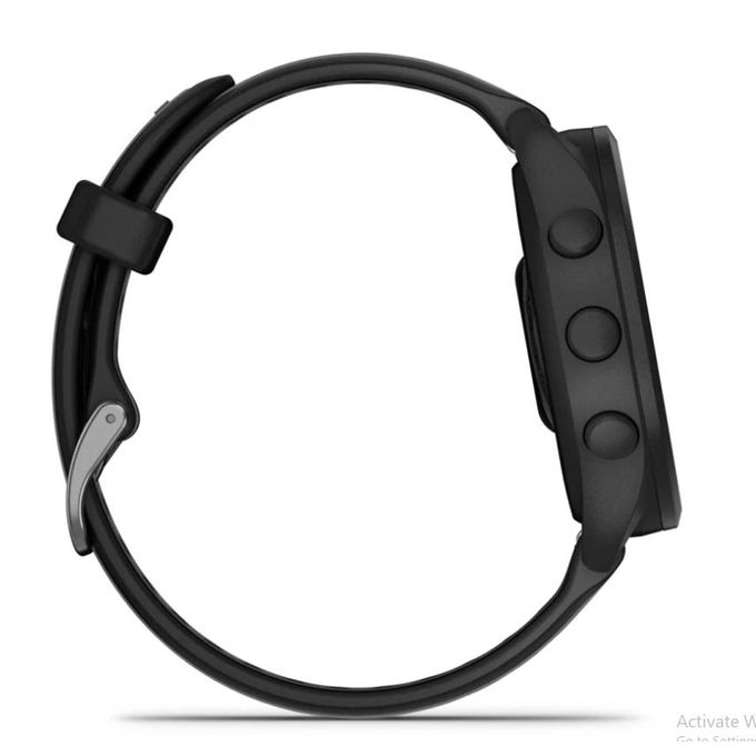 Garmin Forerunner 165 GPS Watch in Black and Slate Grey