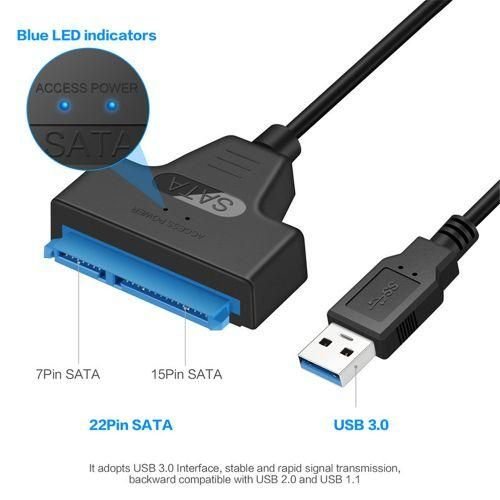 Buy SATA to USB 2.0 Adapter Cable in Adum