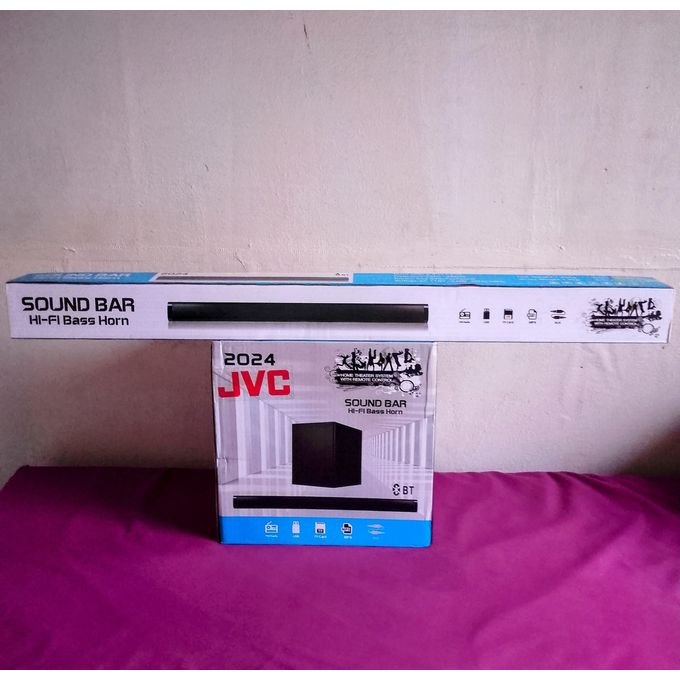 JVC New Edition 3000W – 9500W Ultra Modern High-Quality Soundbar – Black in kumasi