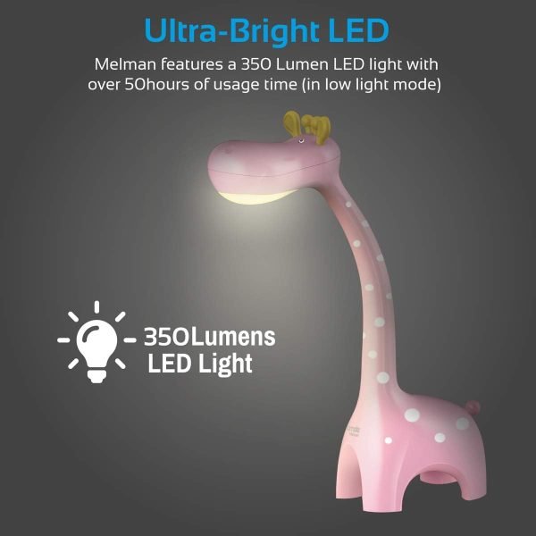 Promate Touch Control Kids Table and Night LED Lamp 350 lumen
