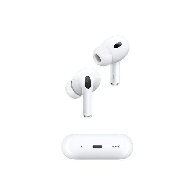 High-Quality Wireless Noise-Canceling Earbuds with Charging Case – White