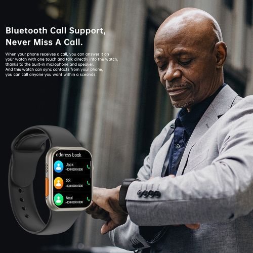 Buy TiLECC Ultra 8 Door Access Unlock Smartwatch Series 8 – White in Kumasi