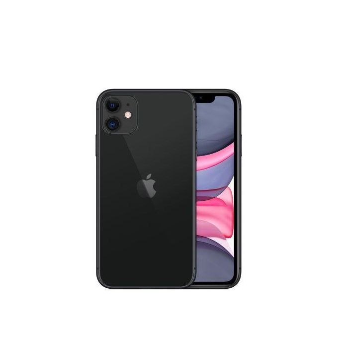 Apple iPhone 11 – 6.1-inch Display – 128GB Storage – 4GB RAM – 12MP Rear and Front Cameras – 3110 mAh Battery – Black Color