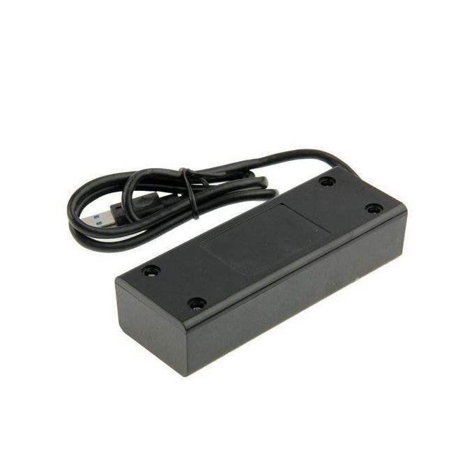 Black 4-Port USB 3.0 Hub