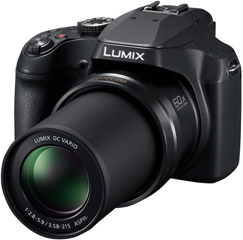 Buy Panasonic Lumix DC-FZ80 4K Digital Camera Bundle with Bag, 32GB SD Card, and Photo Editing Software Kit in Kumasi