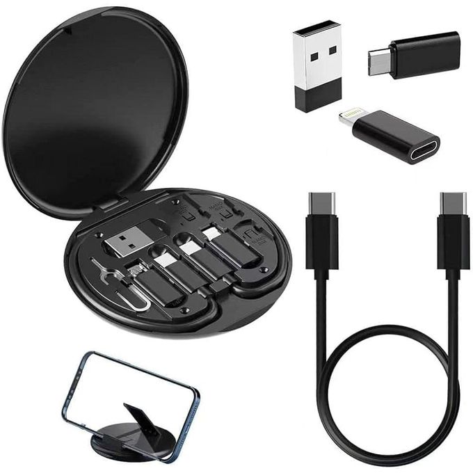 60W Quick Charge Cable Kit – Black