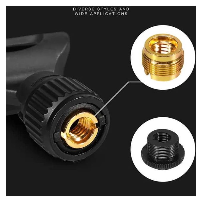 Single Universal Microphone Clip – Black in kumasi