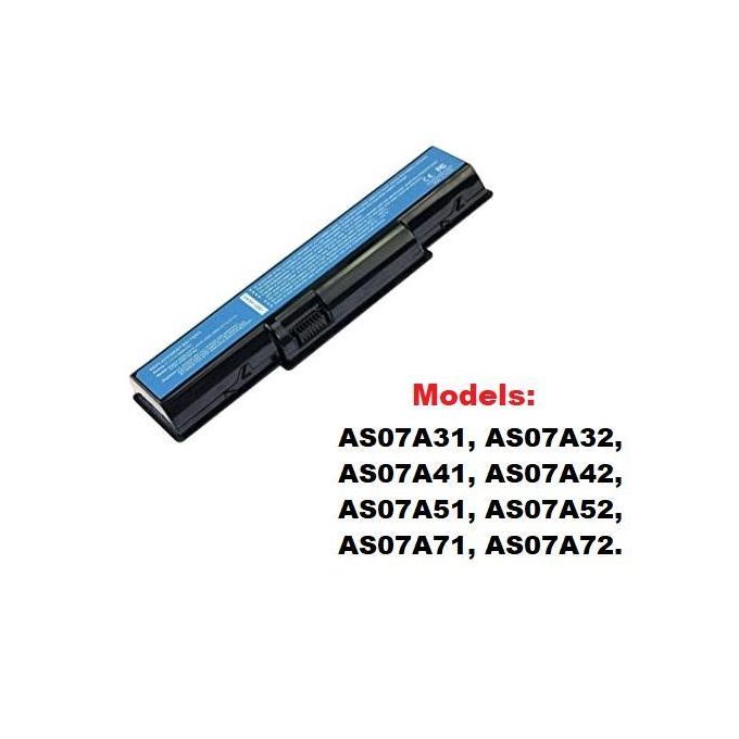 Replacement Battery for Acer AS07A31, AS07A32, AS07A41, AS07A42