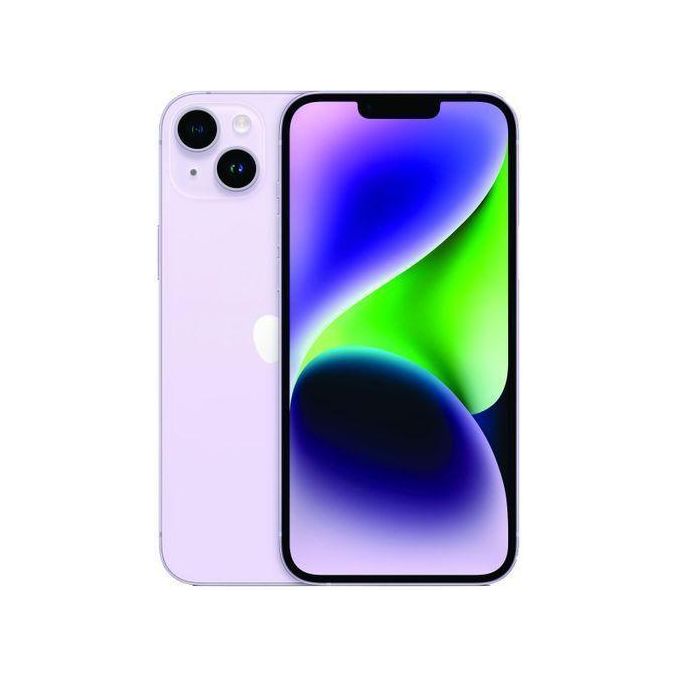 Apple iPhone 14 Plus – 6.1″ Super Retina XDR Display – 128GB Storage – 6GB RAM – Purple Color – Dual 12MP Cameras – 5G Connectivity – Includes FREE Accessories