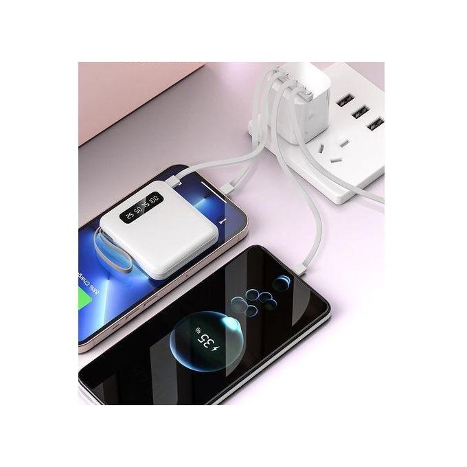 TiLECC TC8510 Mini 4-Wire 20,000 mAh Digital Display LED Light Portable Power Bank — product view 2