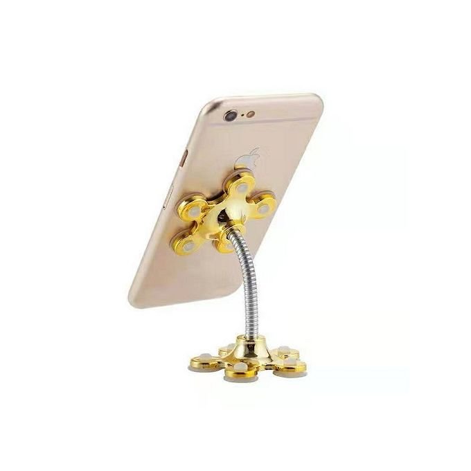 Yellow Suction Phone Stand for Car Dashboard and Other Surfaces in kumasi