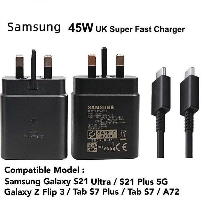 Samsung 45W Fast Charging Complete Kit