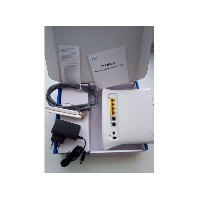 ZTE MTN Yellow Bizs 4G Cat 6 – Ideal for Business and Home Use, Supports Up to 64 Users