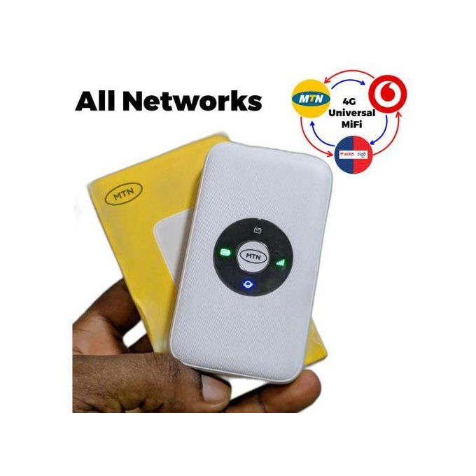 MTN 4G Pocket MIFI for All Networks - White