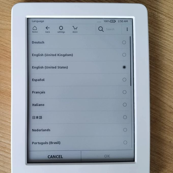 Amazon Kindle E-Book Reader – 6″ – White — product view 2