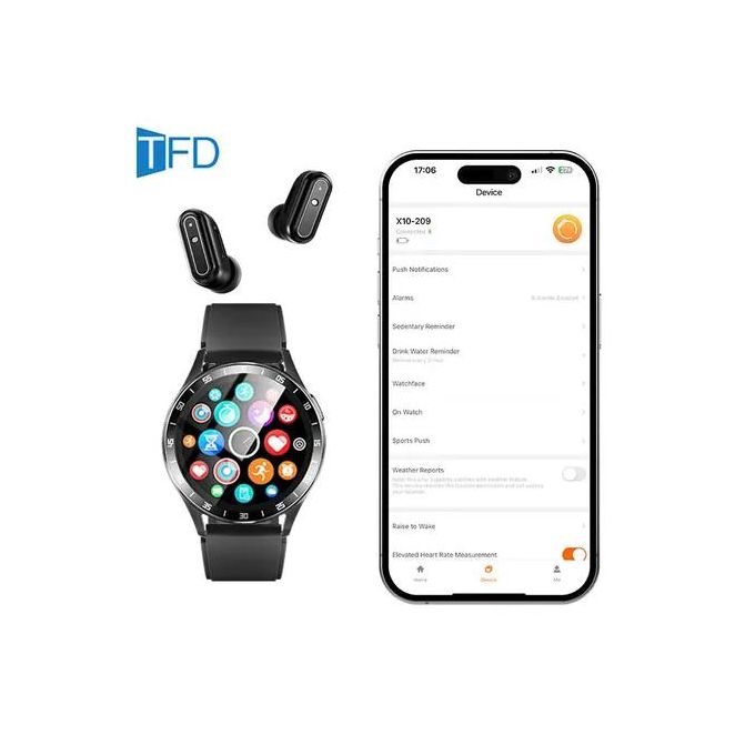 Two-in-One Smartwatch and True Wireless Earbuds