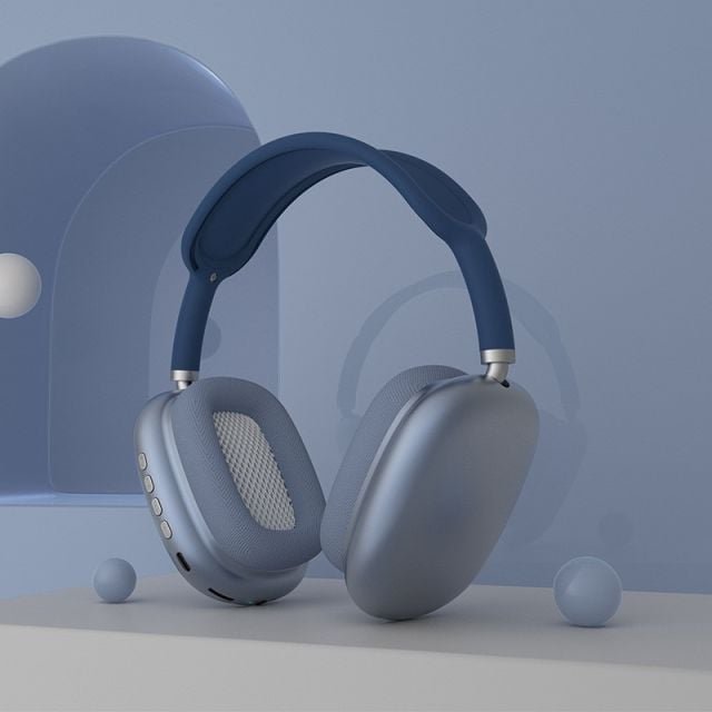 Buy Buy Wireless Headphones Bluetooth Noise-Cancellation Headsets Stereo Sound Heavy Bass Earphones for Phone PC gaming headset on Head in Kumasi