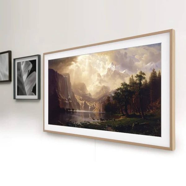65-Inch Samsung 4K QLED Smart Frame Satellite TV
