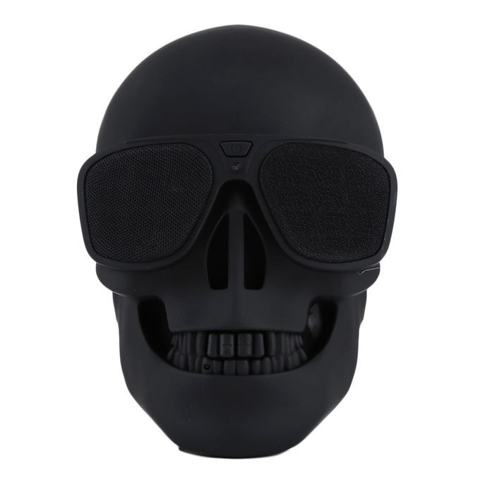 Bluetooth Stereo Speaker Sunglasses with Skull Design (Black) in kumasi