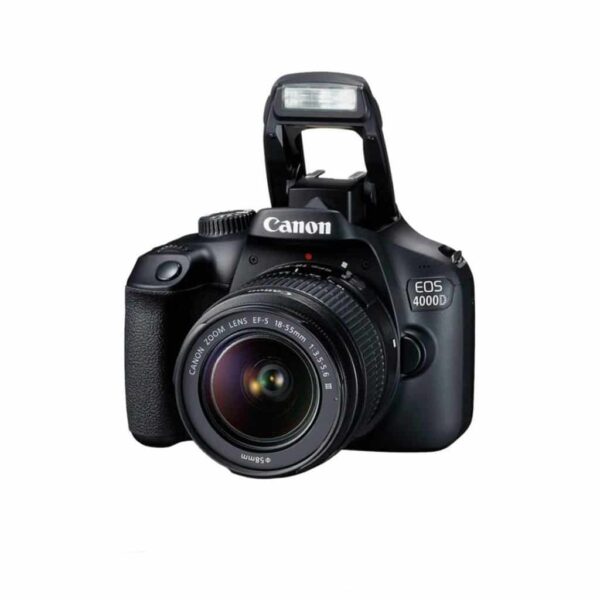 Canon EOS 4000D DSLR Camera – 18.0 MP, Wi-Fi, including 18-55mm Lens