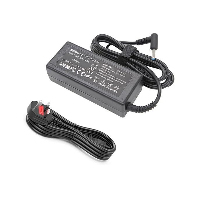 LZUMWS 65W HP Laptop Charger Adapter - 19.5V 3.33A, 4.5mm x 3.0mm Connector for Envy 13, 15, 17, Pavilion x360 11, 13, 15, Chromebook 11, 14, Zbook 14u G4/G5, EliteBook...