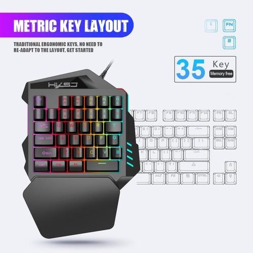 Buy Keyboard + Gaming Mouse + Converter Set V100+J900+P8 in Kumasi