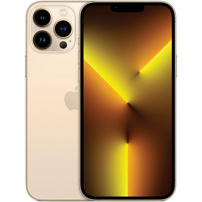 Apple iPhone 13 Pro – 128GB Storage, 6GB RAM, Gold, 6.7″, 12MP Dual Rear Cameras + FREE Accessories