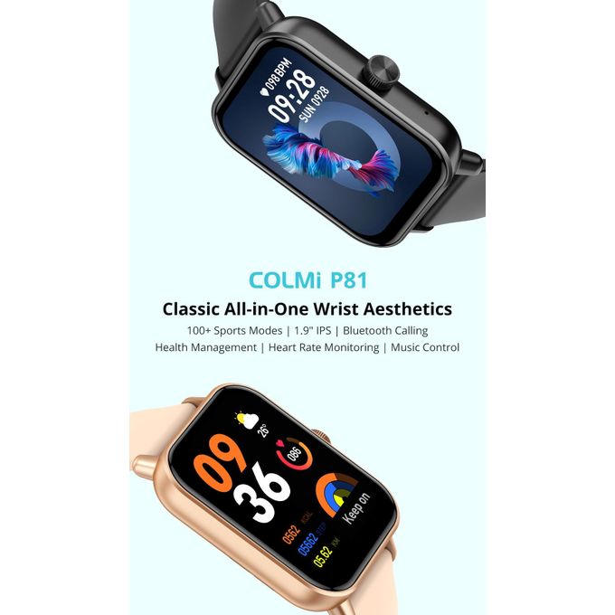 Colmi P81 Grey Waterproof Smartwatch