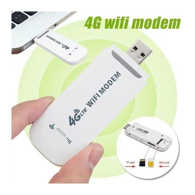 Mini Router with Hotspot: LTE 4G Wireless USB WiFi Modem