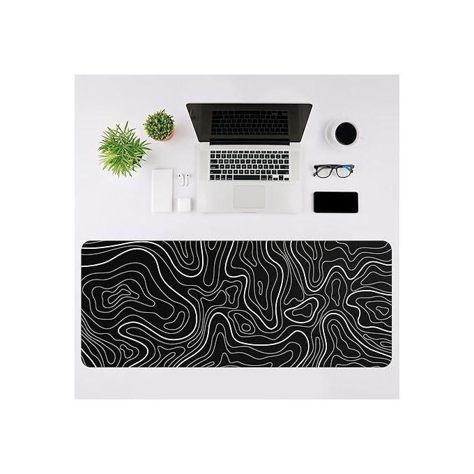 Large 900 x 400 x 2 mm Gaming Mouse Pad with Anti-Slip Rubber Base, Scratch-Resistant and Dirt-Resistant Keyboard and Mouse Accessories
