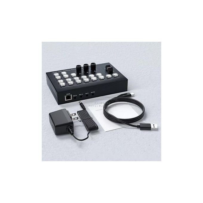 Live Streaming Video Switcher Mixer