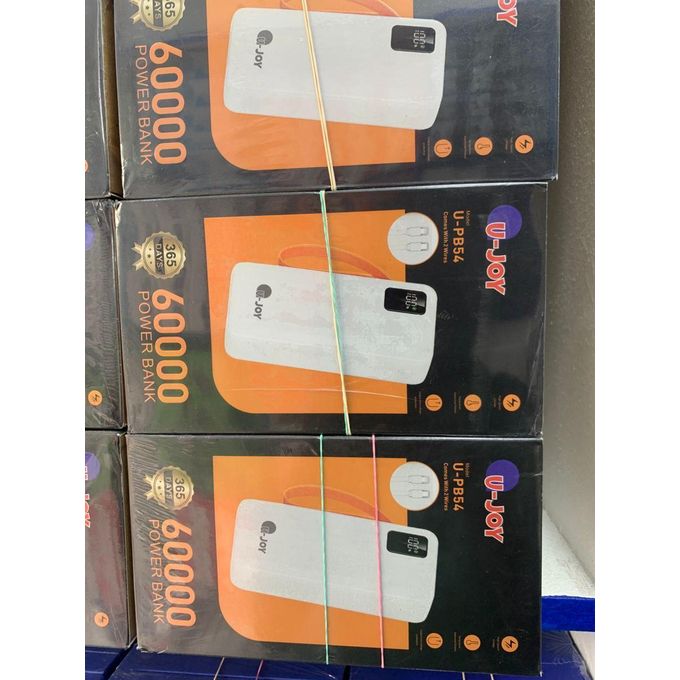 60,000 mAh Power Bank Compatible with Apple and Android Devices