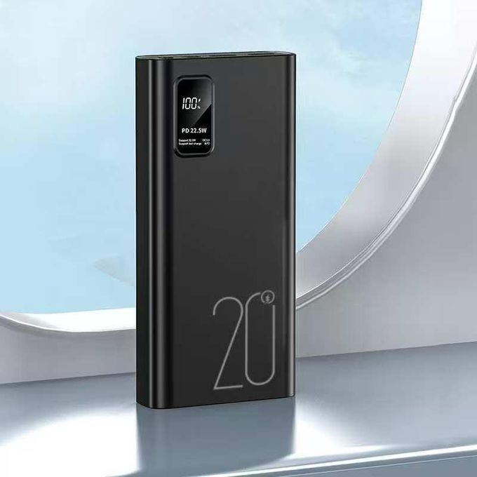 Ace Elec 20,000mAh Ultra-Slim Portable Fast Charger/Power Bank – Black