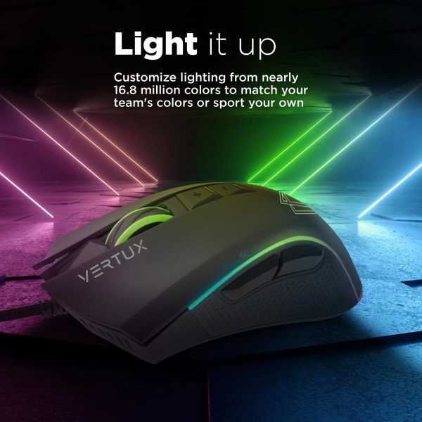 Vertux Wired High-Performance Gaming Mouse