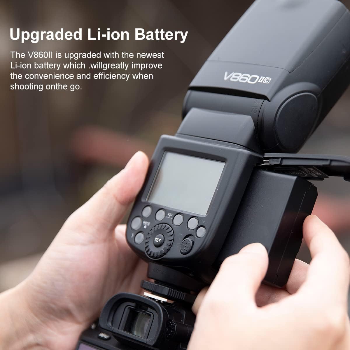 Buy Godox V860II-N GN60 Li-ion Camera Flash Speedlite for Nikon Cameras & Godox XPro-N Wireless Trigger in Kumasi