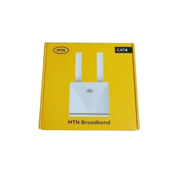 MTN 4G TURBONET Ultra-Fast Broadband Router for All Networks + UPS Power Bank