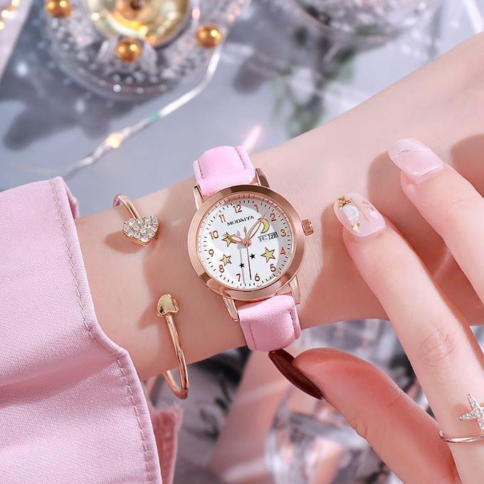 AS1 Plus Women’s Smartwatch – Pink