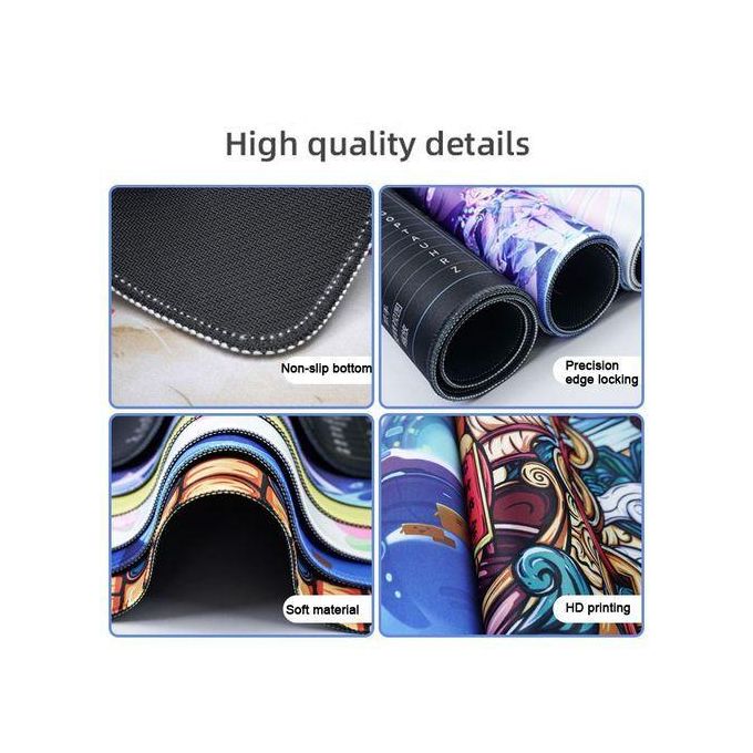 Oversized Abstract Mouse Pad, Dimensions: 400 x 900 x 2 mm