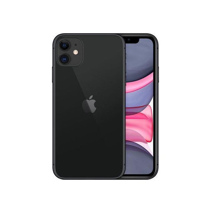 Apple iPhone 11 – 6.1-inch Display, 64GB Storage, 4GB RAM, 12MP Rear and Front Cameras, 3110 mAh Battery – Black