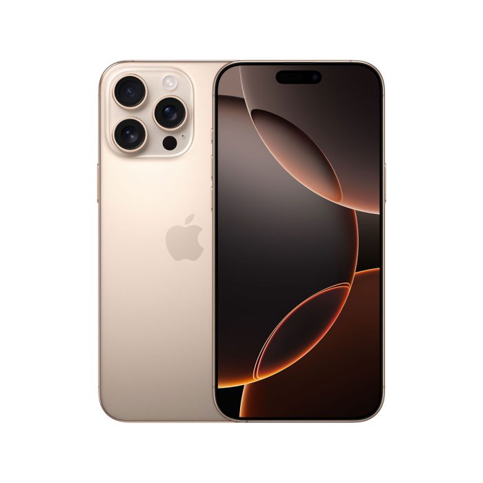 iPhone 16 Pro Max 256GB, Physical SIM + eSIM – Desert Titanium